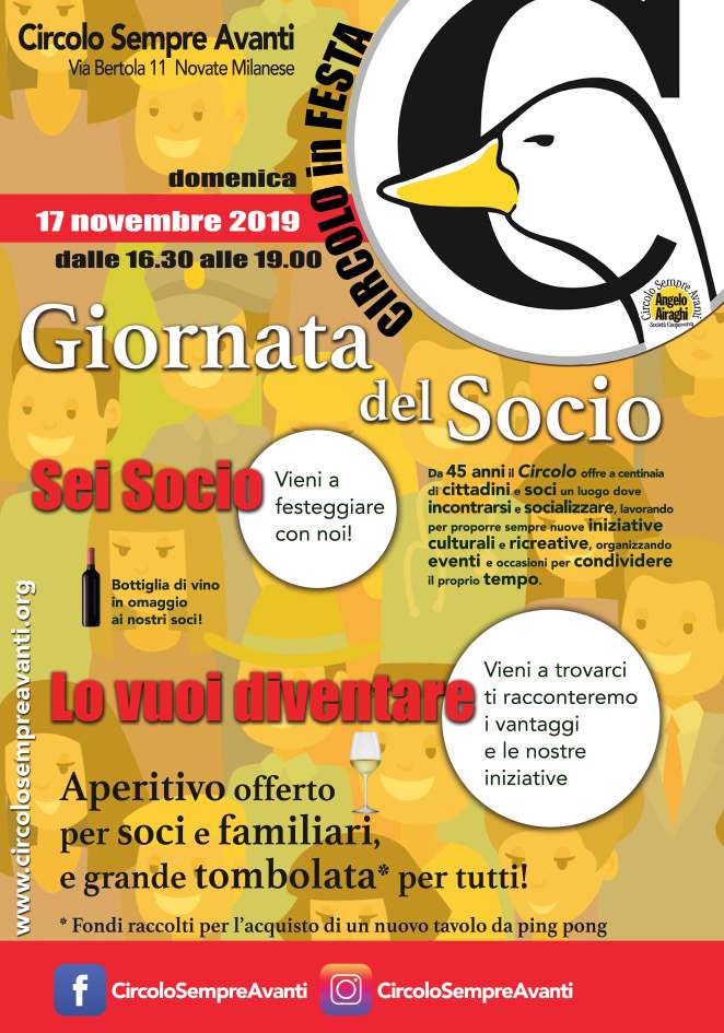 festa del socio x